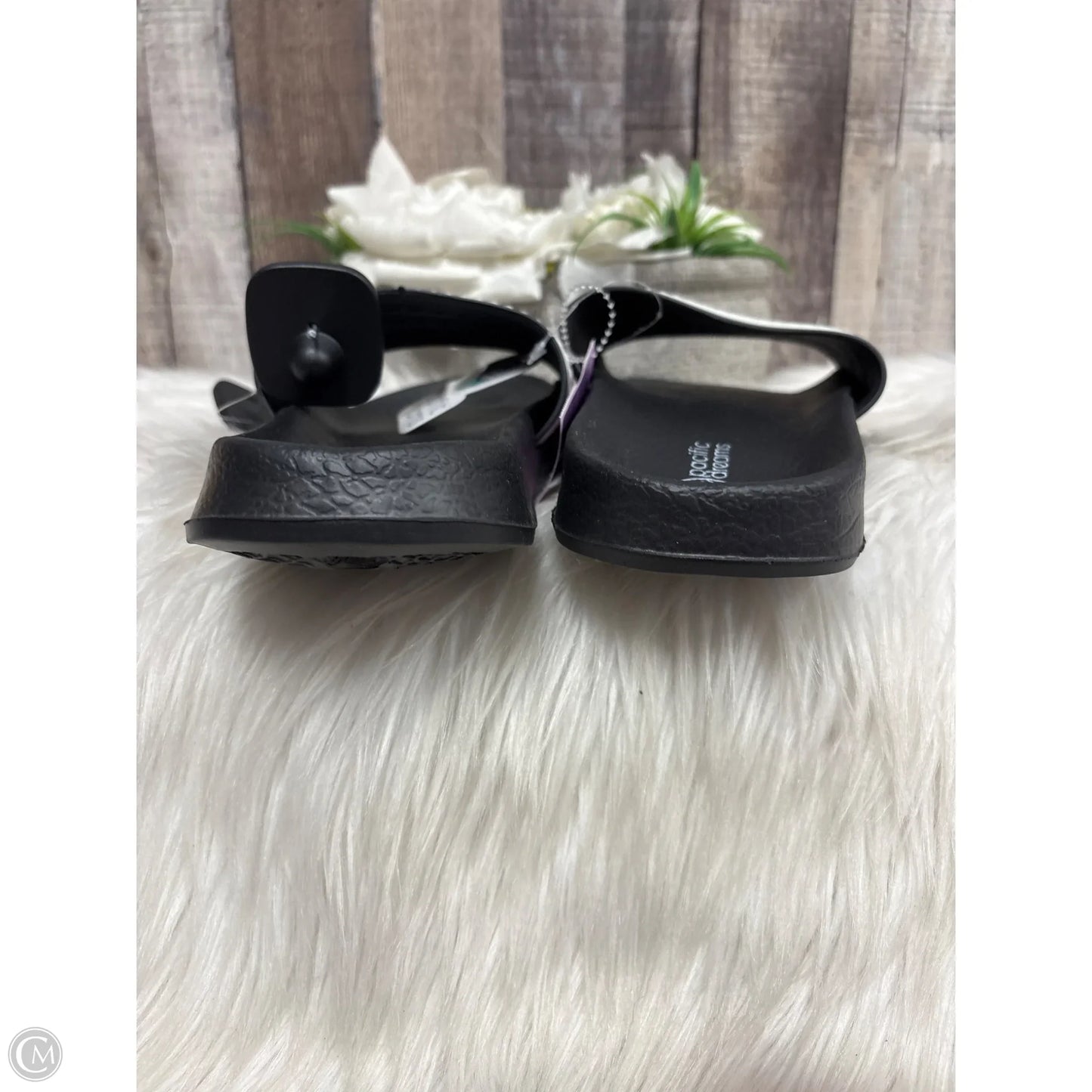 Sandals Flats By Cme In Black, Size: 9