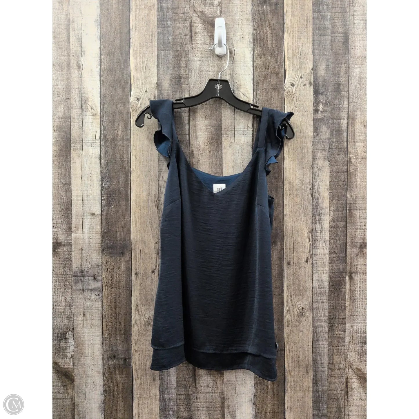 Top Sleeveless By Cabi In Navy, Size: S