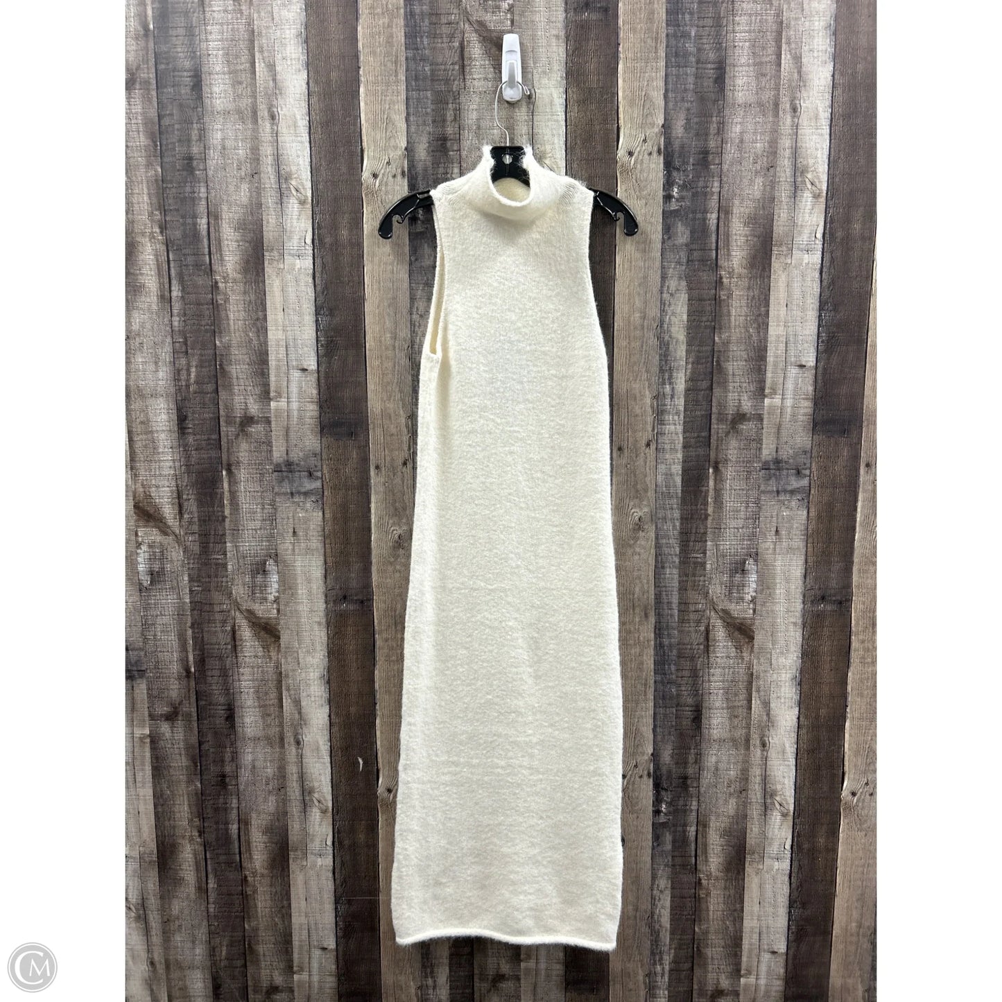 Dress Sweater By Future Collective In Ivory, Size: S
