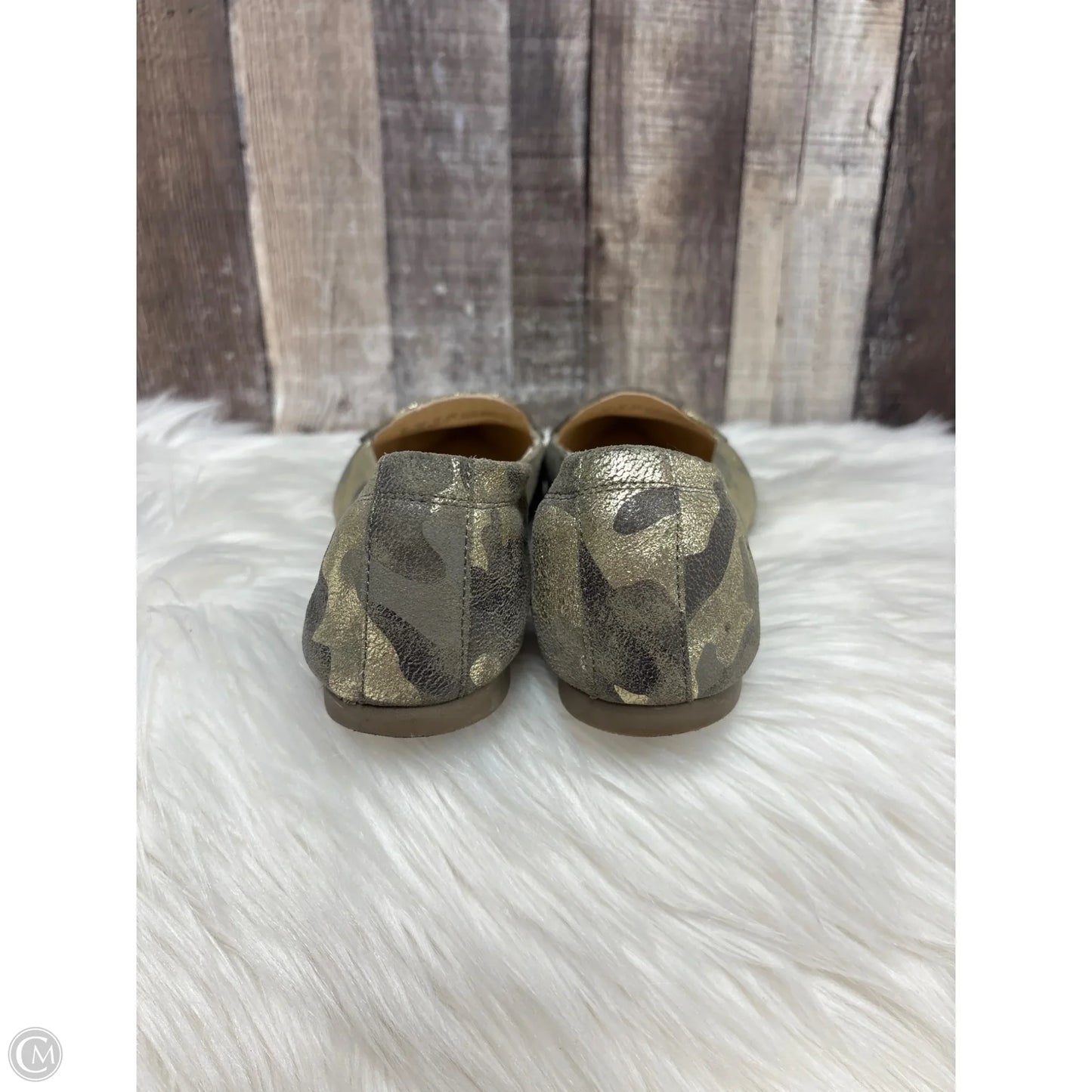 Shoes Flats By Cme In Camouflage Print, Size: 8