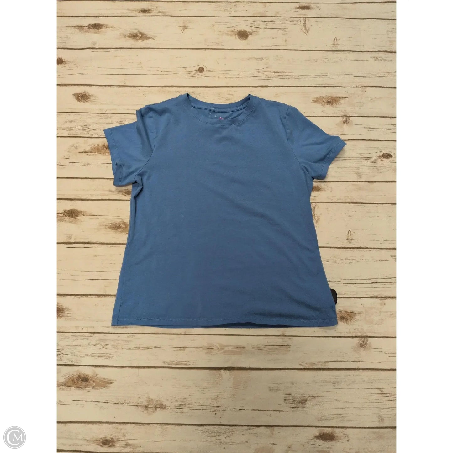 Top Short Sleeve By A New Day In Blue, Size: M
