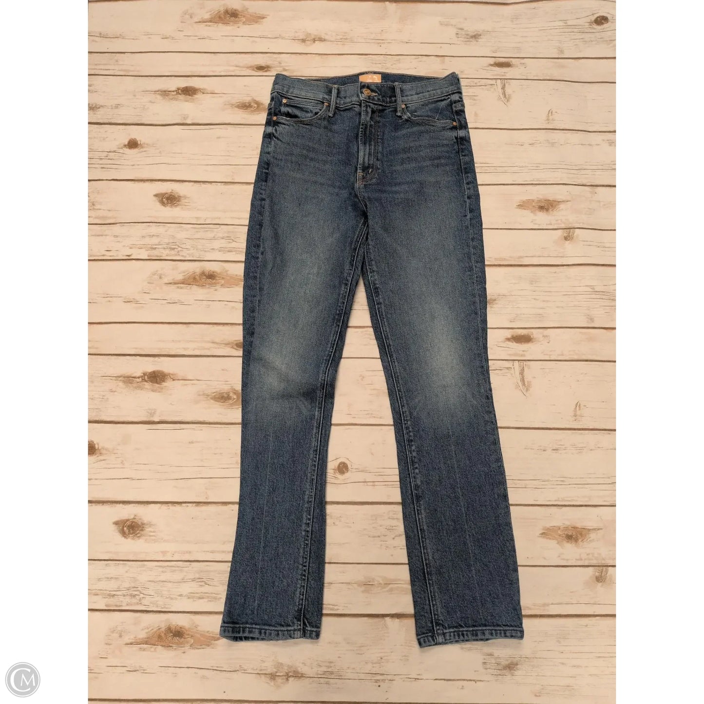 Jeans Skinny By Mother In Blue Denim, Size: 6