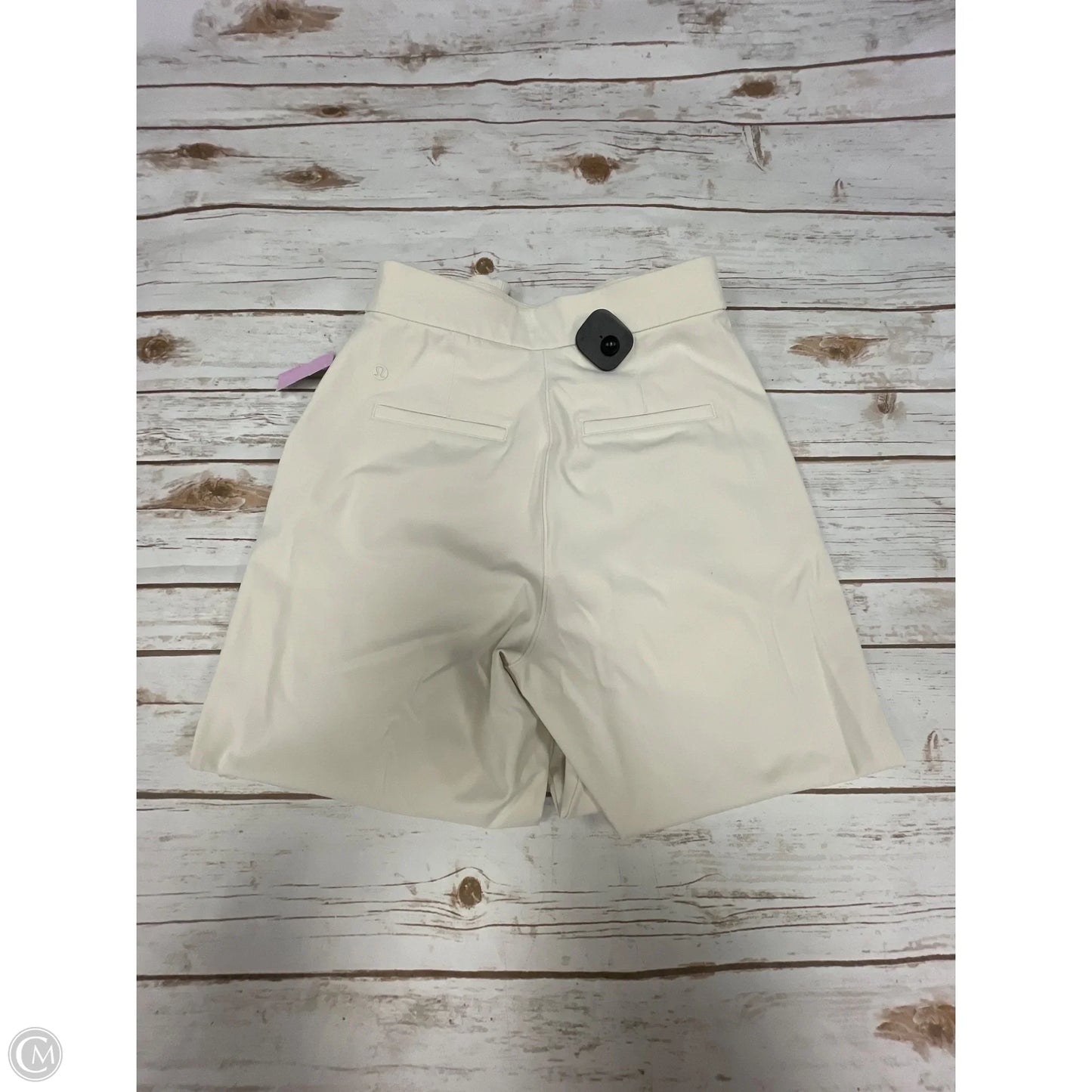 Athletic Pants By Lululemon In Cream, Size: S