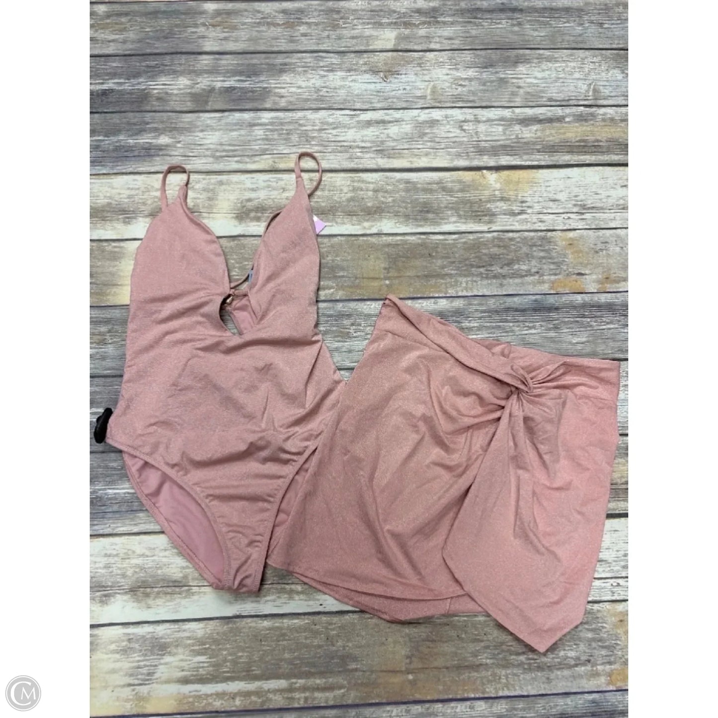 Swimsuit 2pc By Shade & Shore In Pink, Size: M