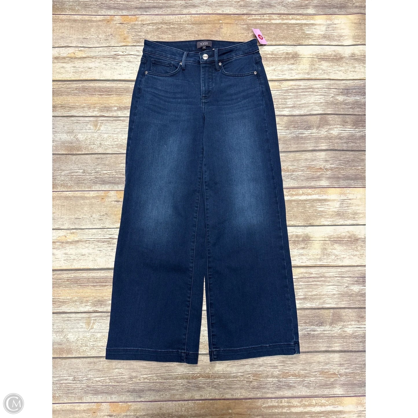 Jeans Wide Leg By Not Your Daughters Jeans In Blue Denim, Size: 0