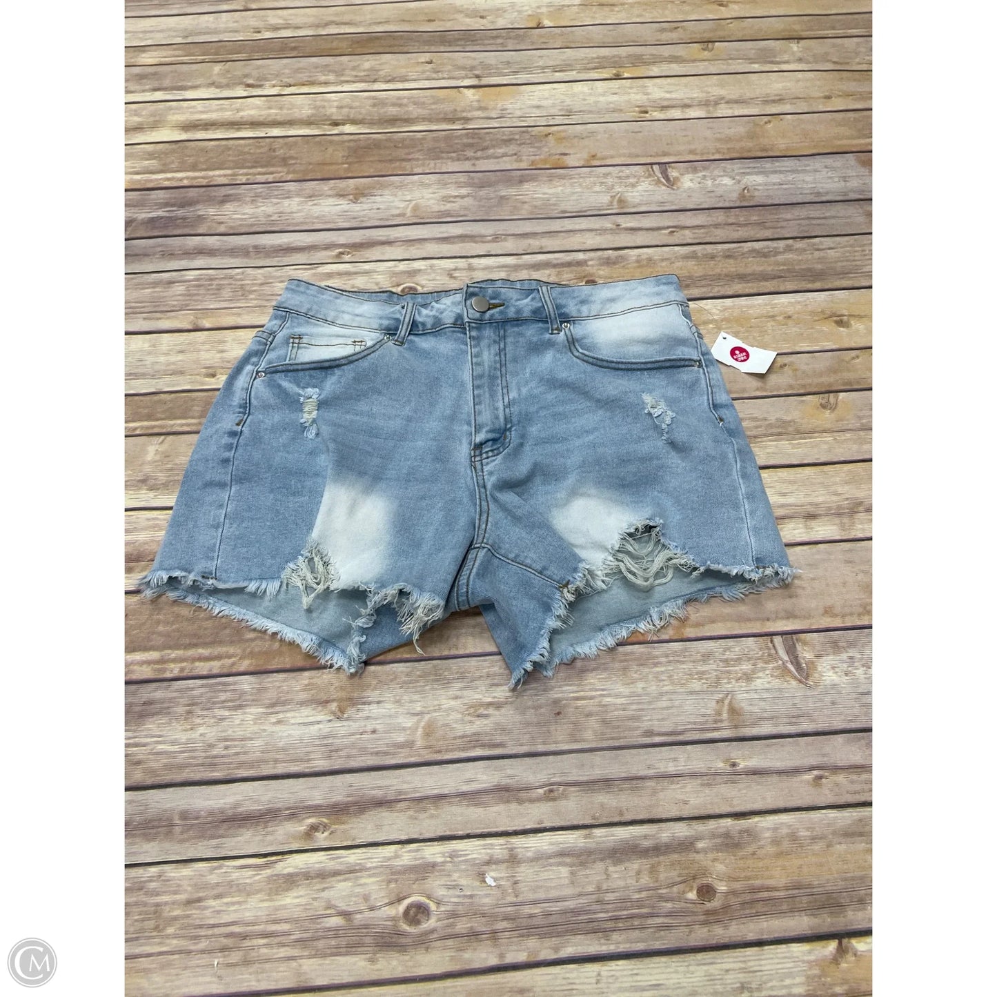 Shorts By Cme In Blue Denim, Size: L