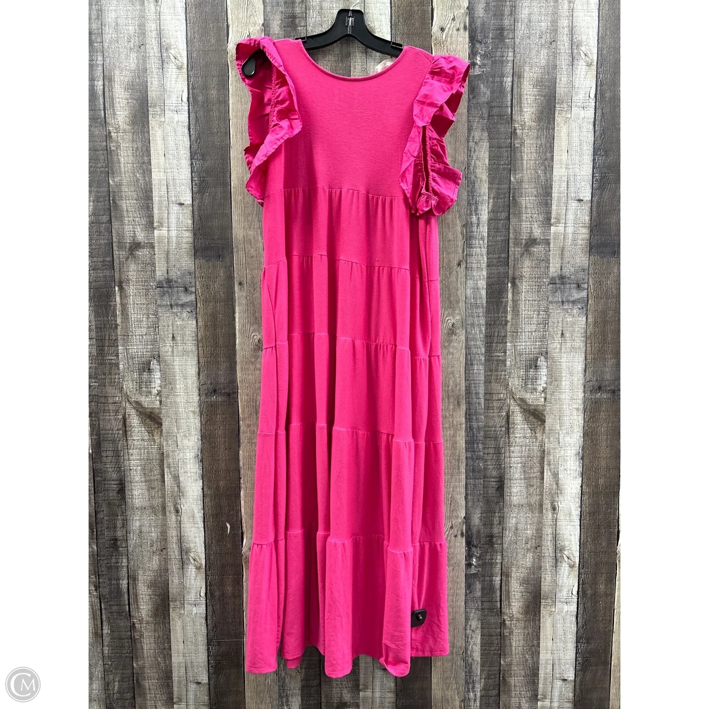 Dress Casual Maxi By Zenana In Pink, Size: M