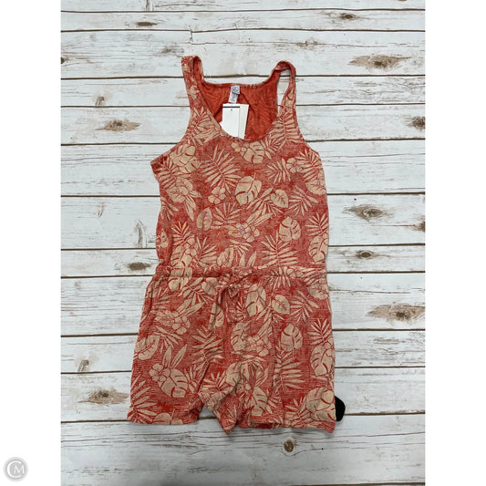 Romper By Alternative In Coral, Size: S