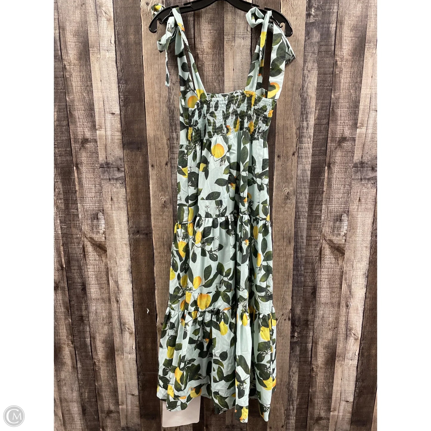 Dress Casual Maxi By Cme In Green, Size: M