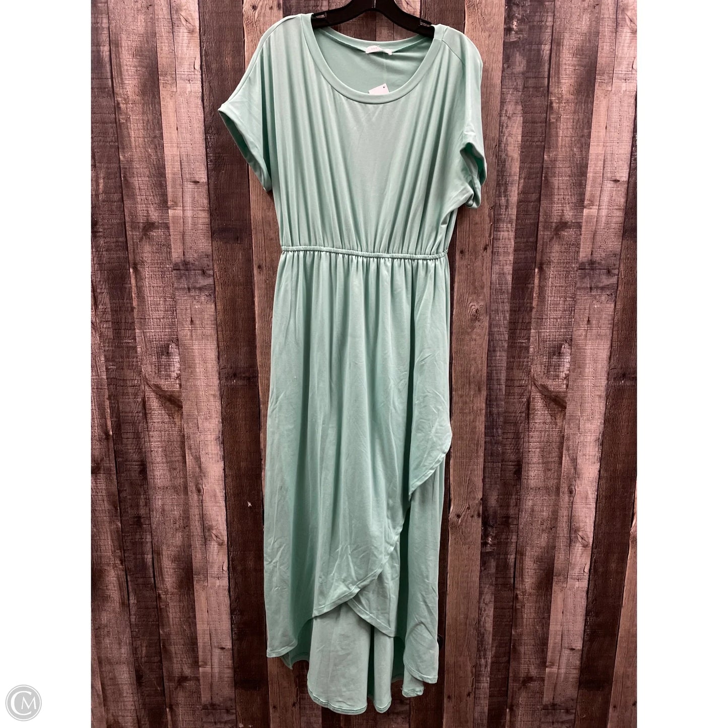 Dress Casual Midi By Reborn J In Teal, Size: Xl
