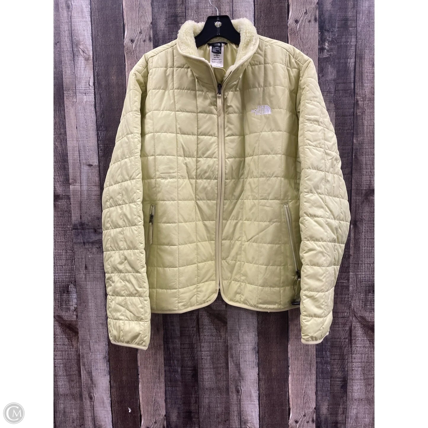 Jacket Puffer & Quilted By The North Face In Yellow, Size: Xl