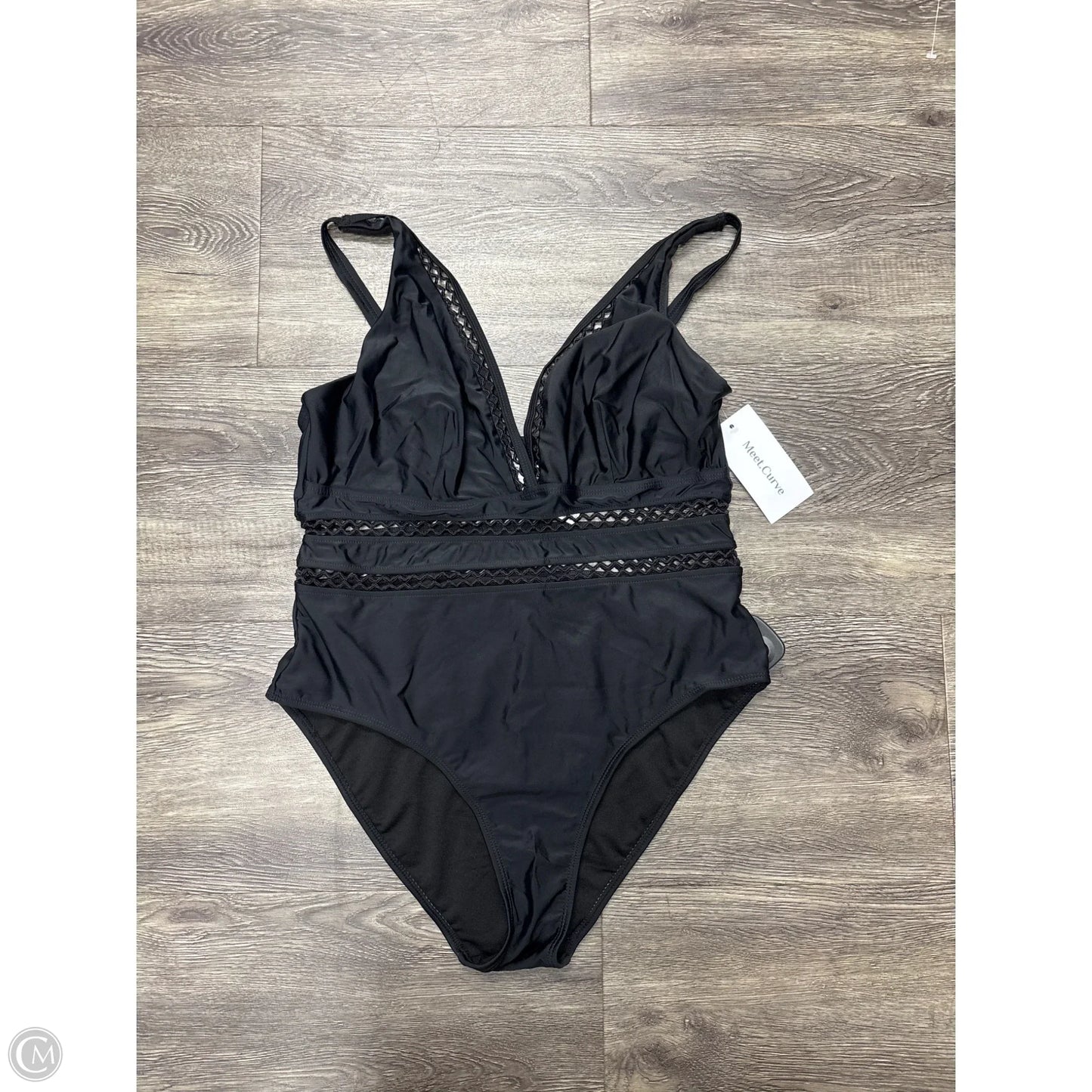 Swimsuit By Cme In Black, Size: Xl
