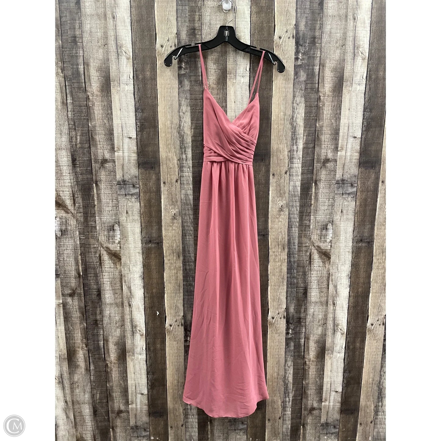 Dress Casual Maxi By Cme In Pink, Size: Xs