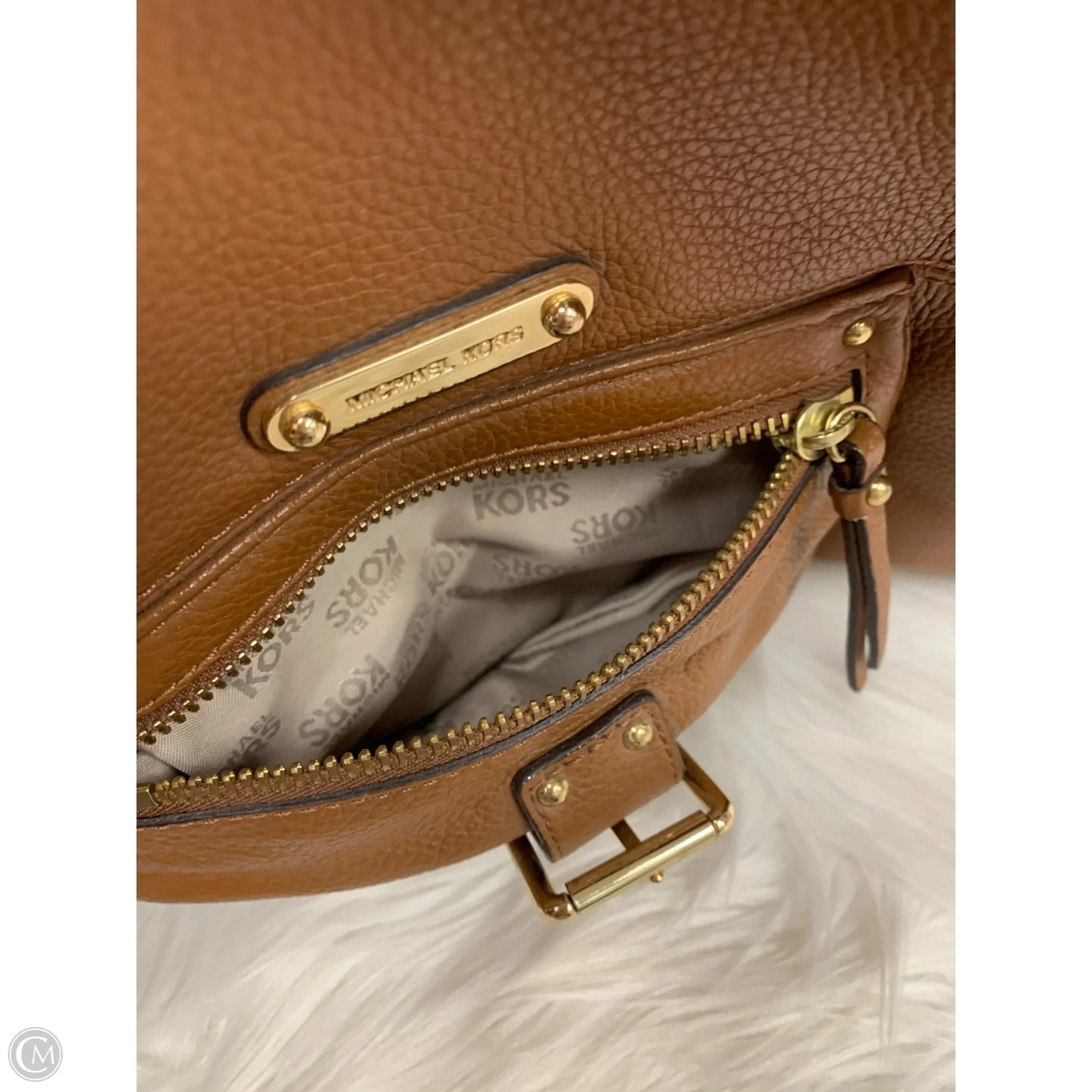 Handbag Designer By Michael Kors, Size: Large