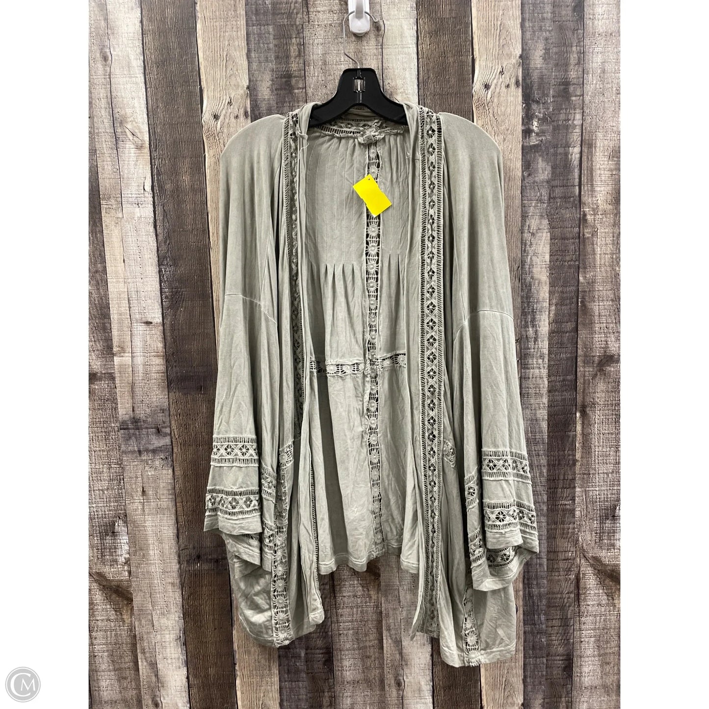 Cardigan By Pol In Green, Size: L