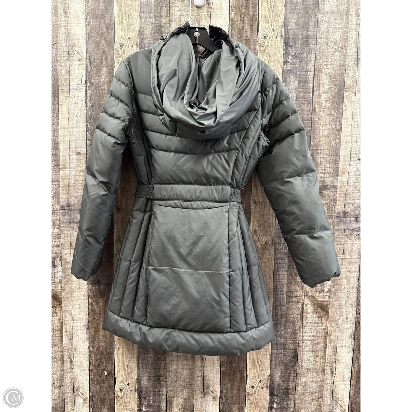 Coat Puffer & Quilted By Cole-haan In Grey, Size: S
