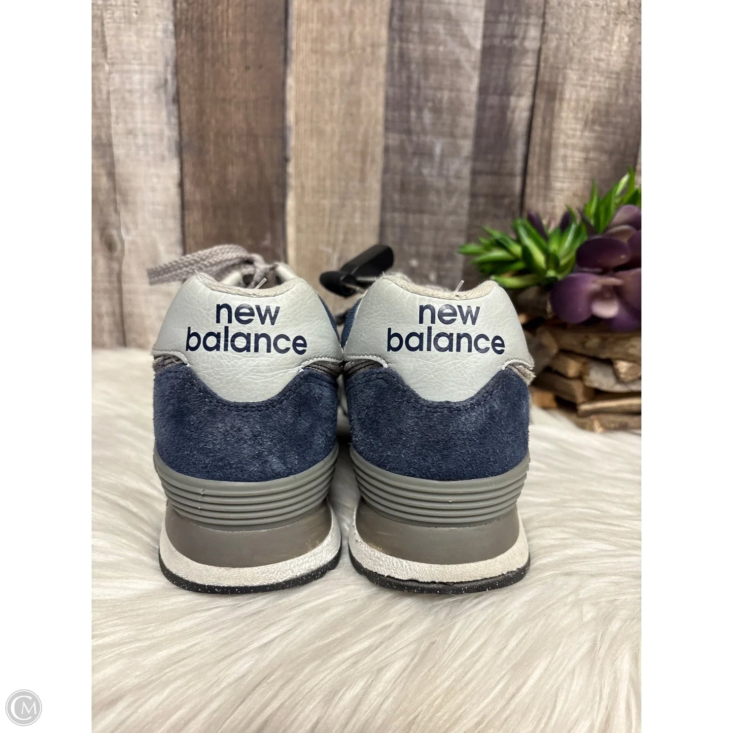 Shoes Athletic By New Balance In Blue, Size: 9.5