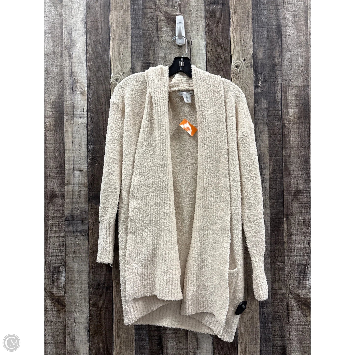 Sweater Cardigan By Cupcakes And Cashmere In Cream, Size: S
