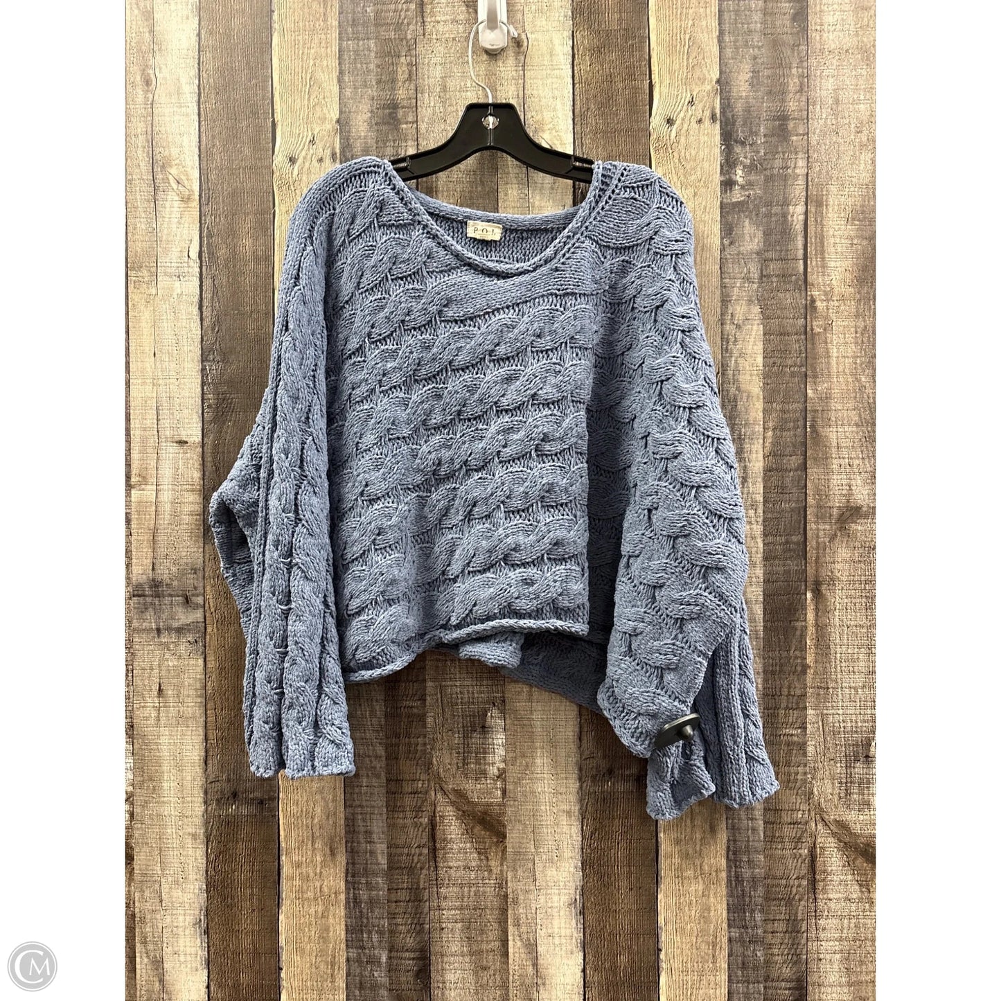 Sweater By Pol In Blue, Size: M