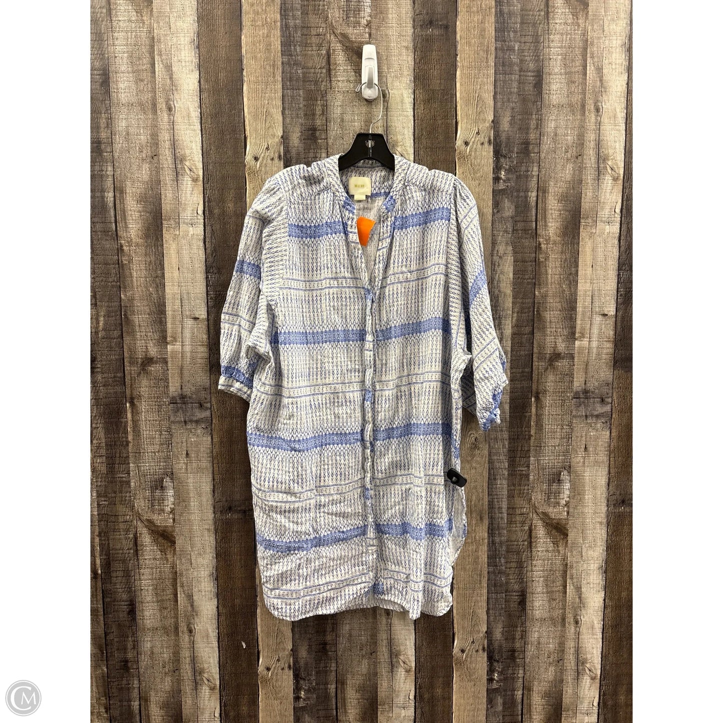 Dress Casual Midi By Maeve In Blue, Size: L