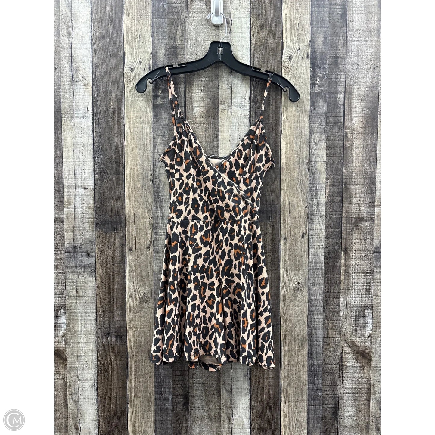 Top Sleeveless By Boohoo Boutique In Animal Print, Size: M