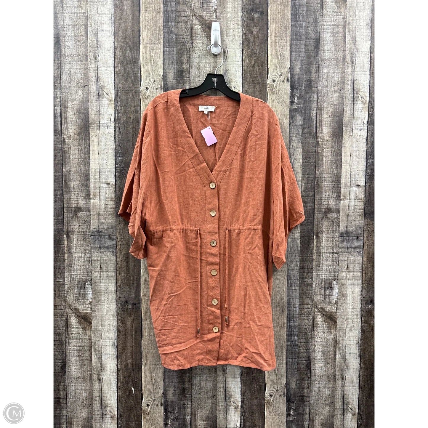 Dress Casual Midi By Entro In Bronze, Size: L