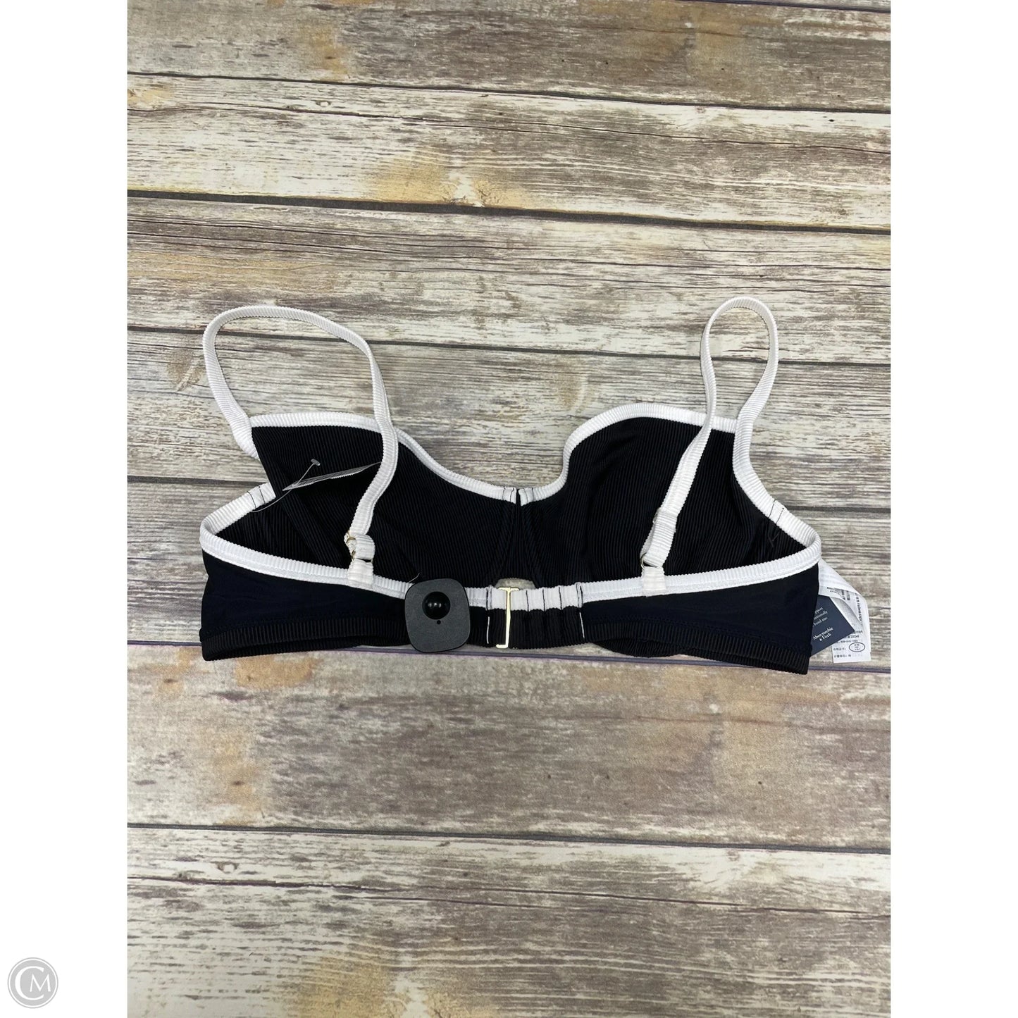 Swimsuit Top By Abercrombie And Fitch In Black, Size: L