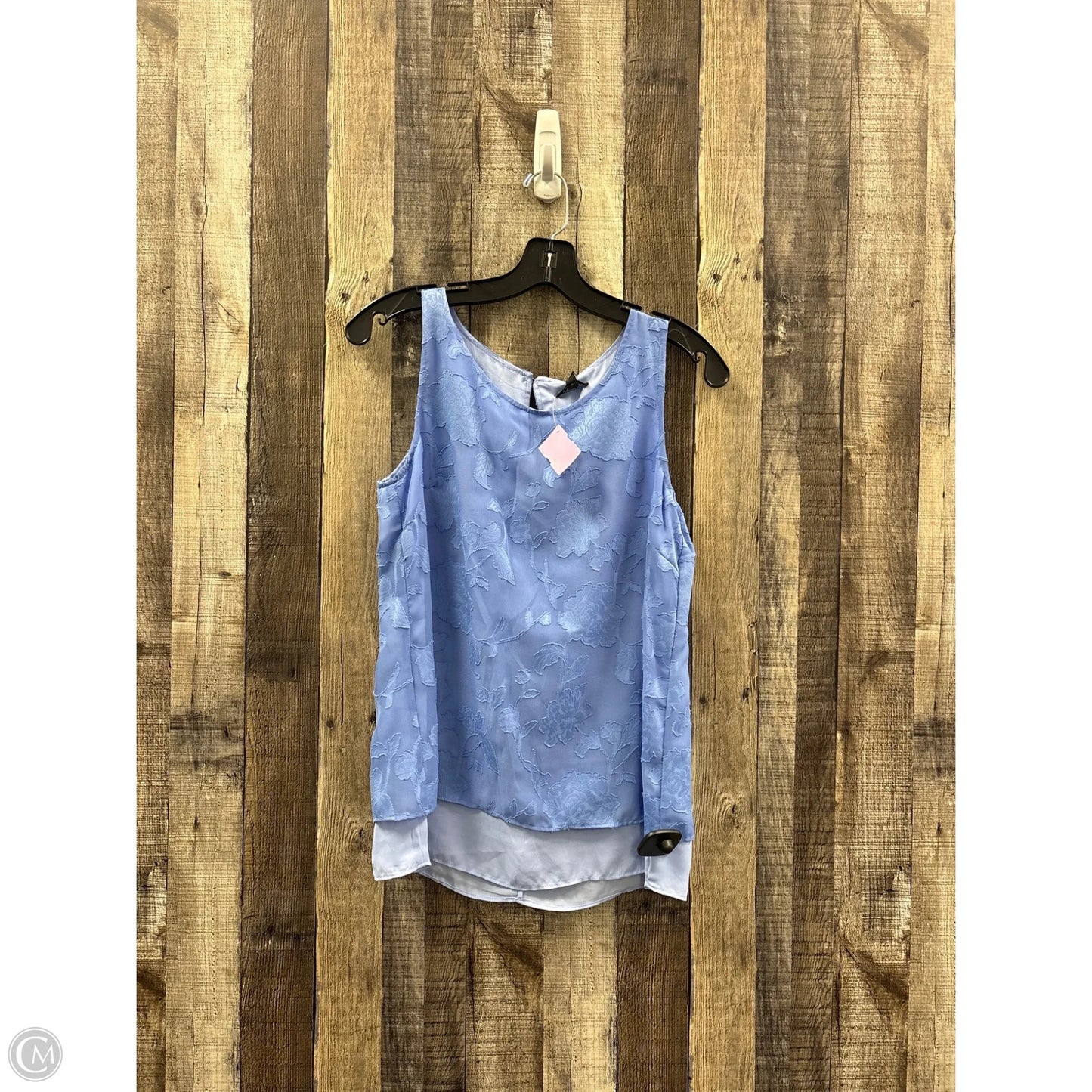 Top Sleeveless By Apt 9 In Blue, Size: S