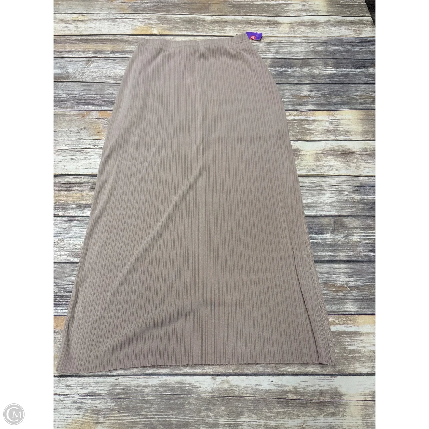 Skirt Maxi By Mod Ref In Tan, Size: M