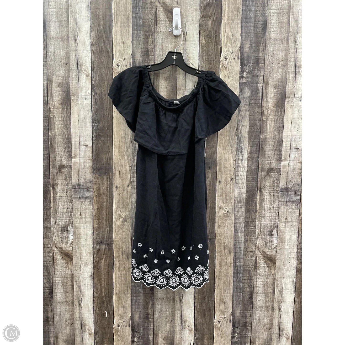 Dress Casual Midi By Old Navy In Black, Size: Xs