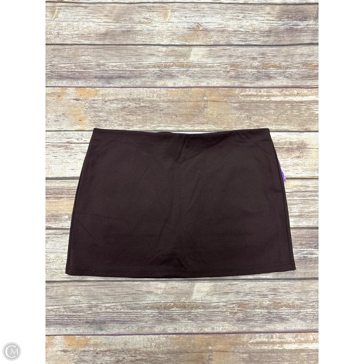 Skirt Mini & Short By Cme In Brown, Size: L