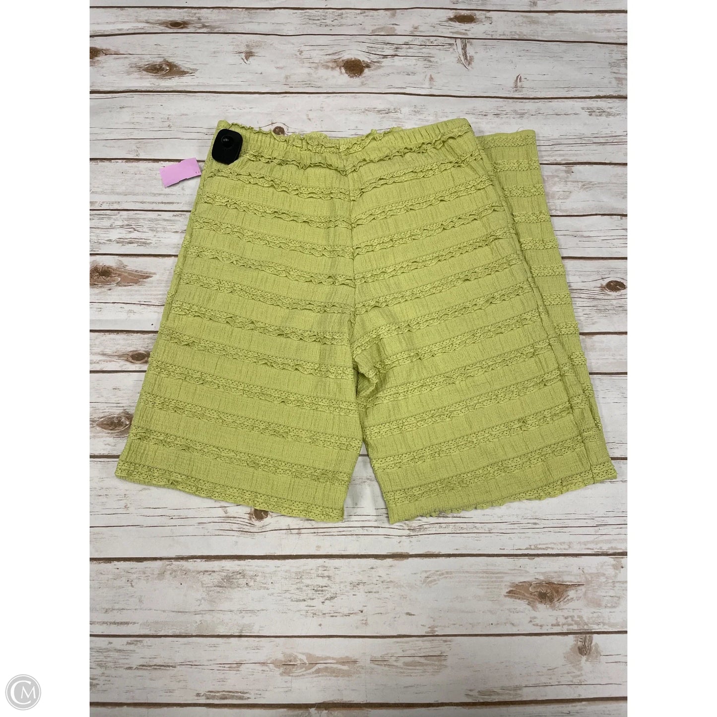 Pants Wide Leg By Bailey Rose In Green, Size: M