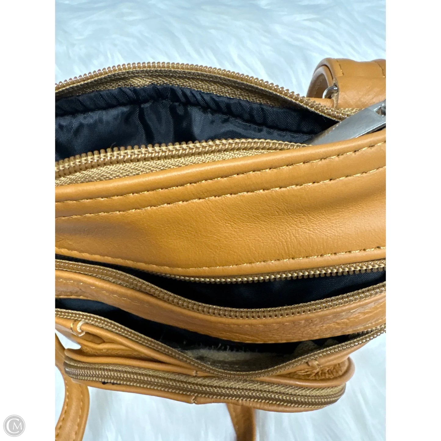 Crossbody Leather By Cme, Size: Small