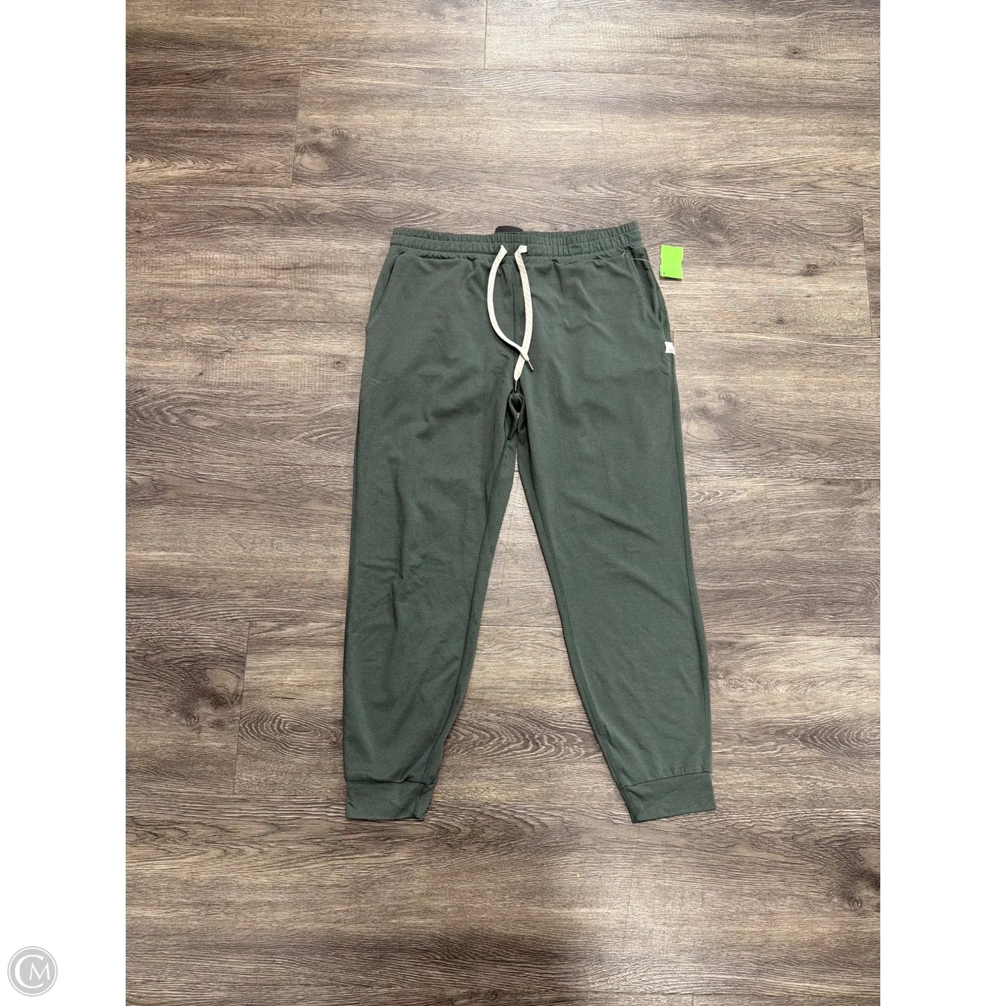 Athletic Pants By Vuori In Green, Size: M