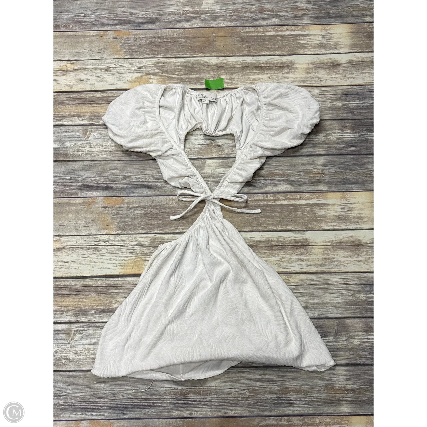 Dress Casual Midi By Vintage Havana In White, Size: S