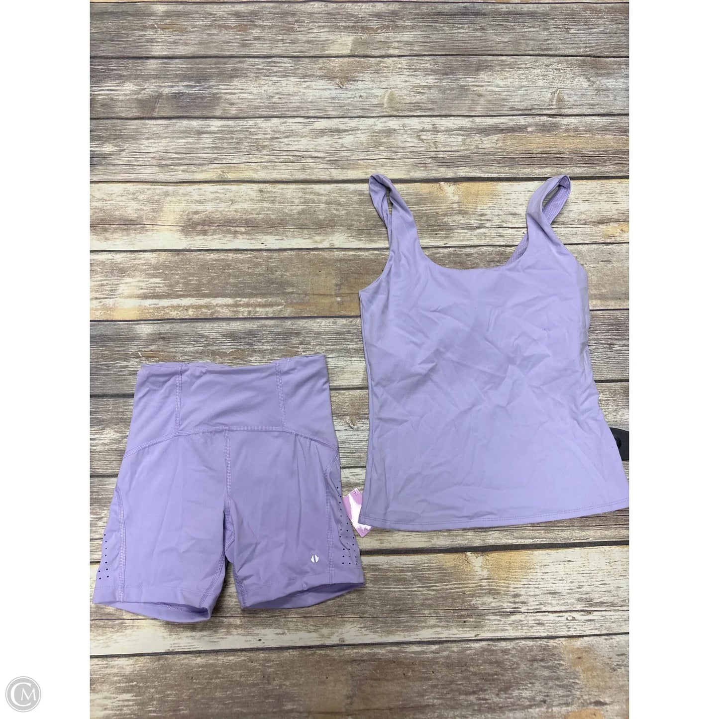 Athletic Shorts 2pc By Cme In Purple, Size: S