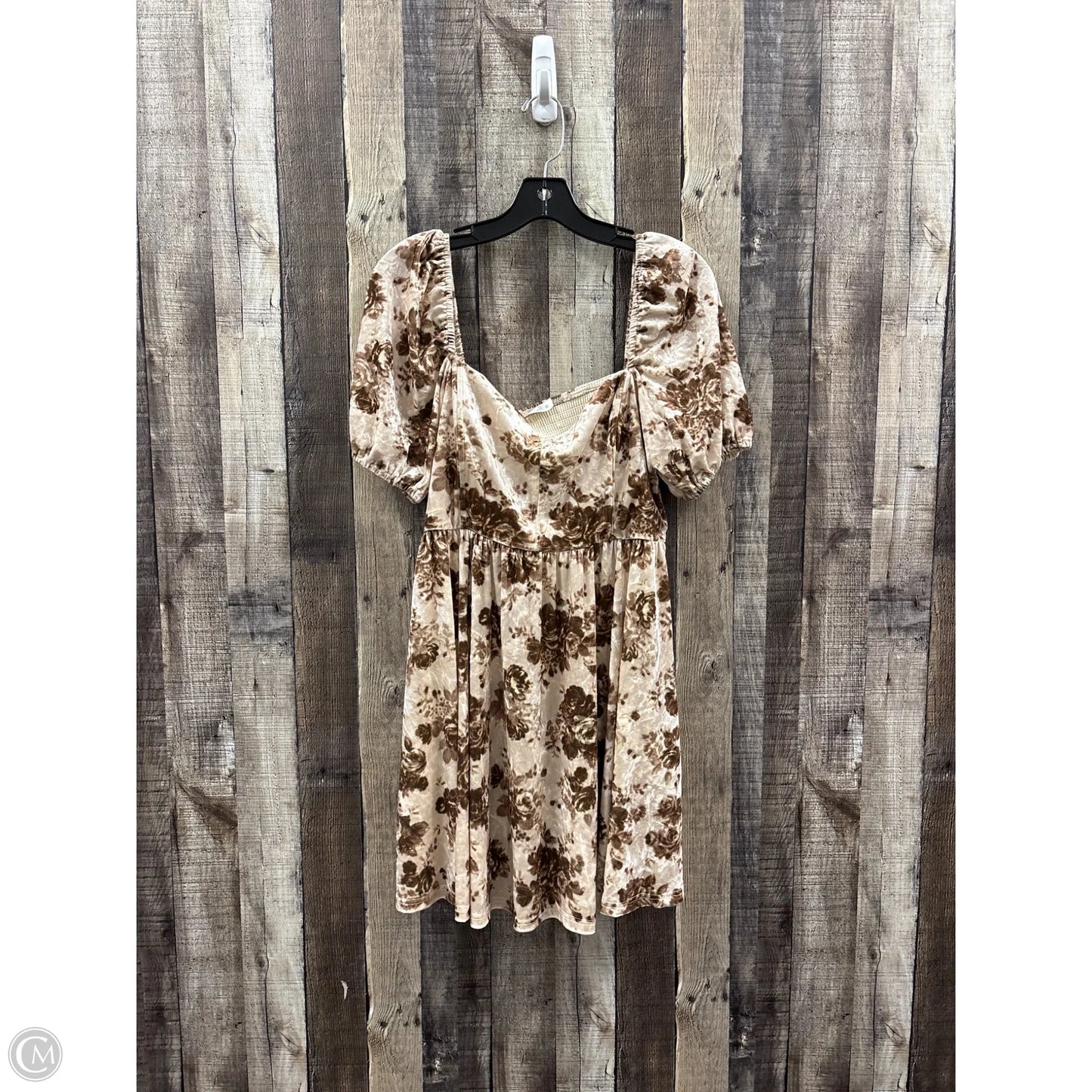 Dress Casual Midi By Altard State In Brown, Size: L