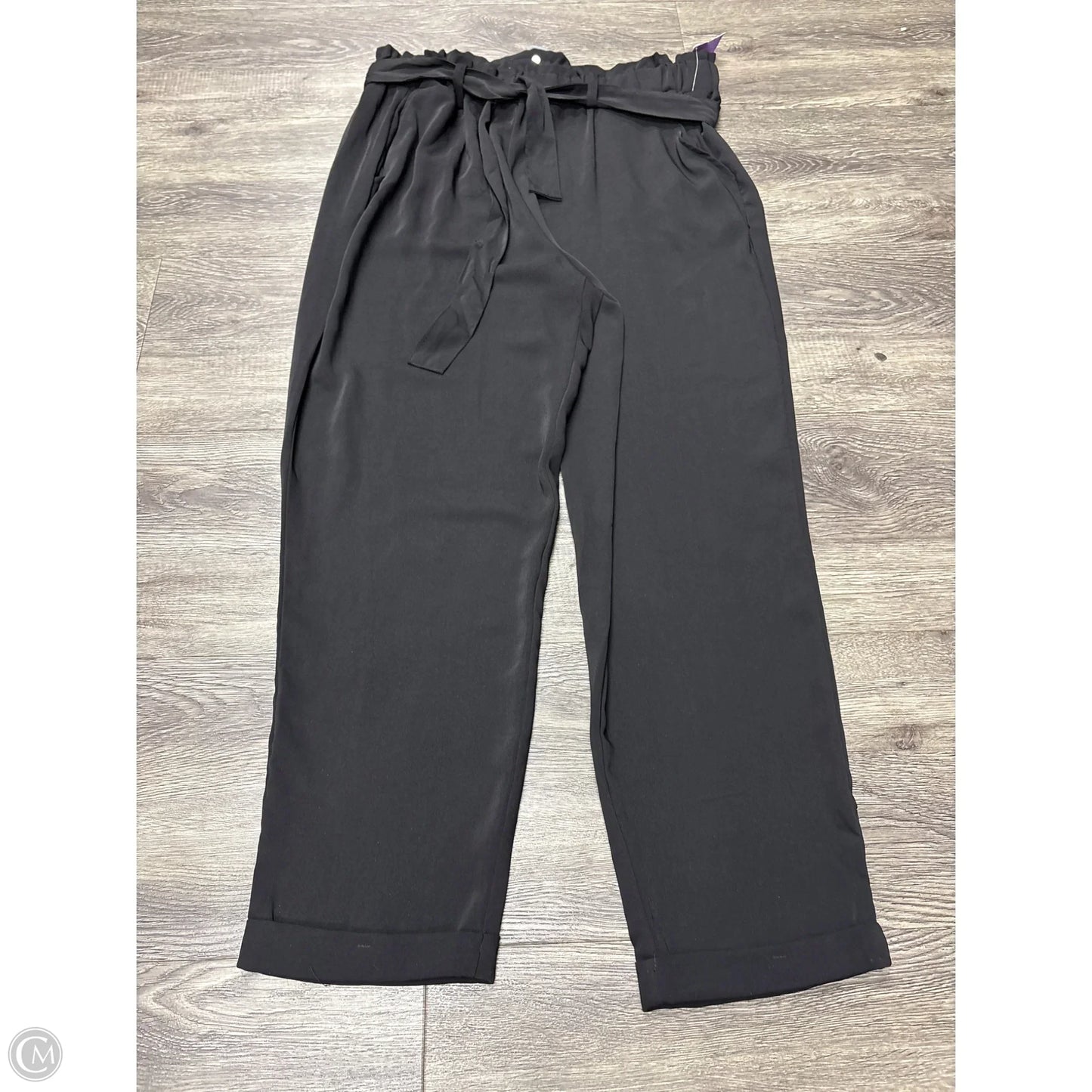 Pants Wide Leg By So In Black, Size: Xl