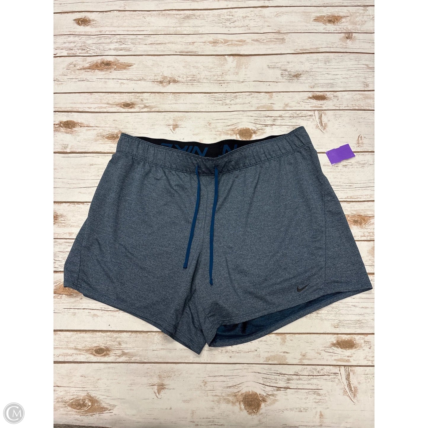 Athletic Shorts By Nike In Blue, Size: Xl