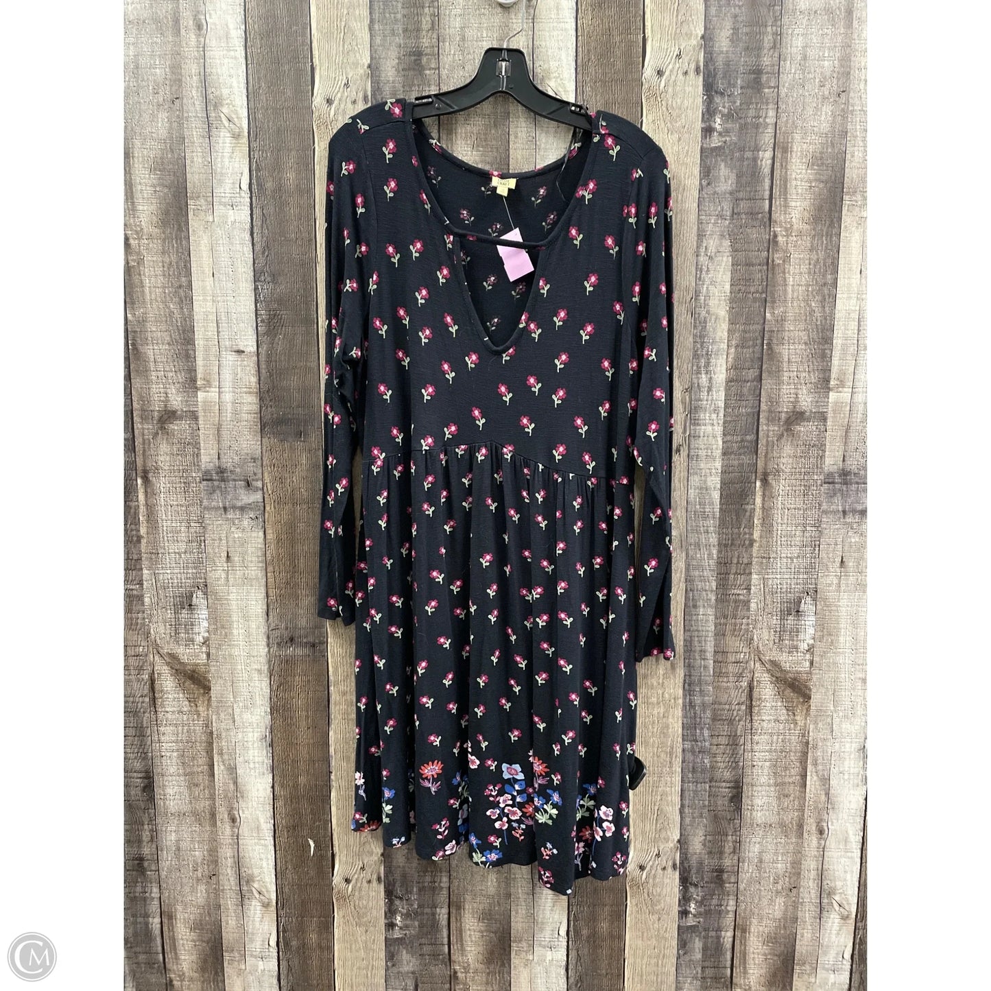 Dress Casual Midi By True Craft In Geometric Pattern, Size: 1x