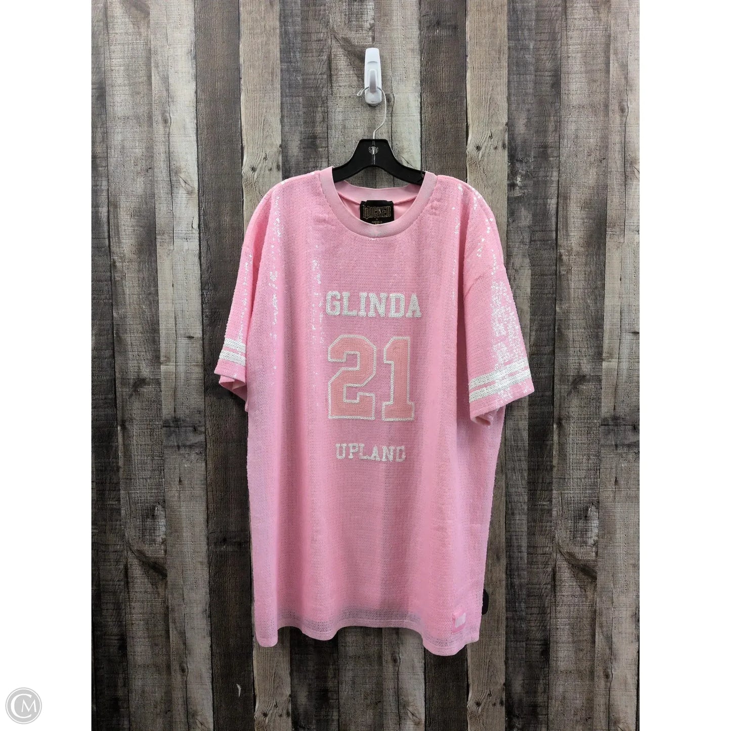 Dress Casual Short By Forever 21 In Pink, Size: 2x