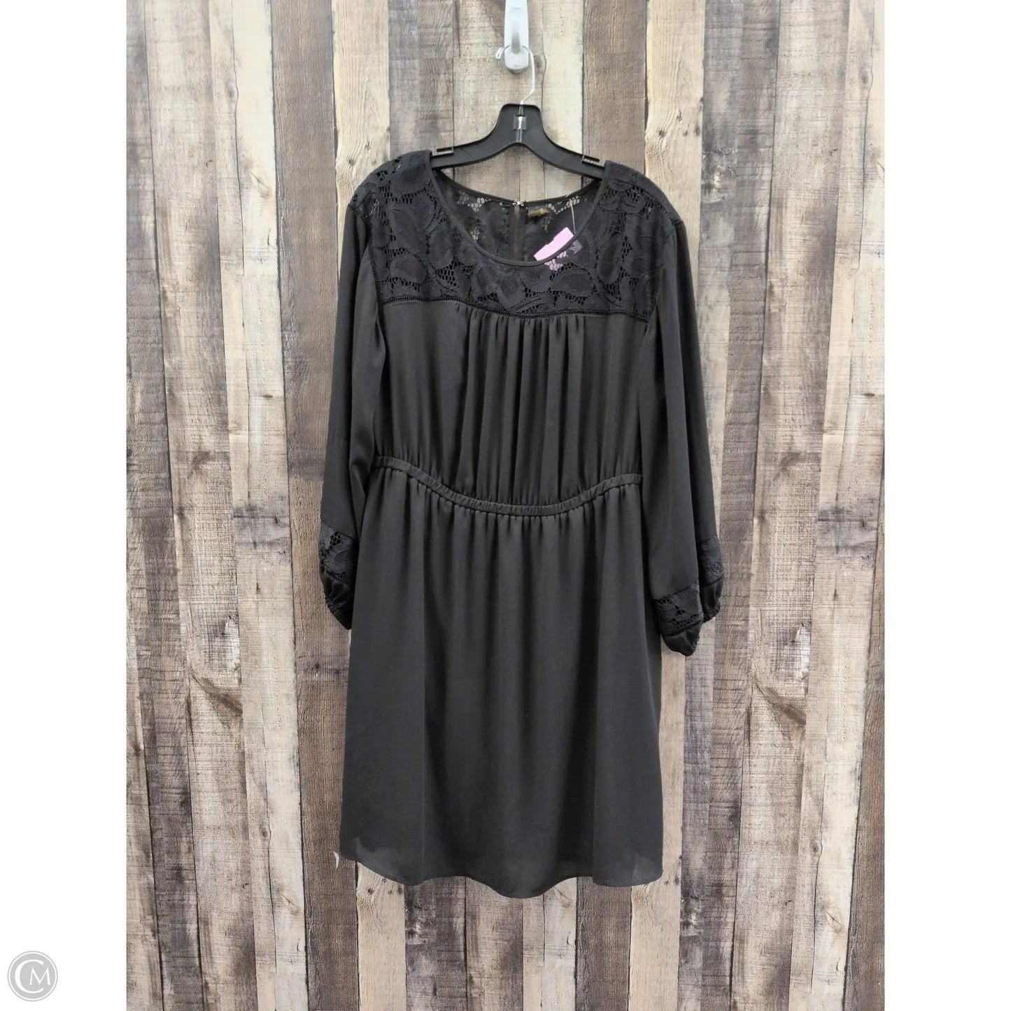 Dress Casual Midi By Worthington In Black, Size: 14