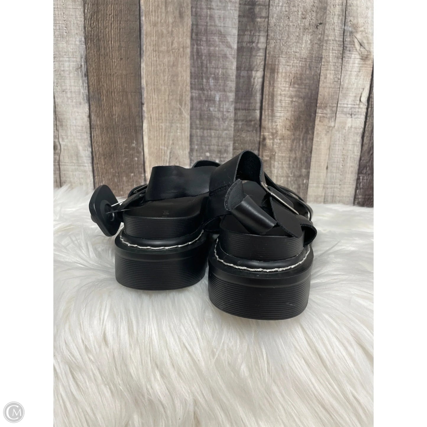 Sandals Heels Platform By Madden Girl In Black, Size: 10