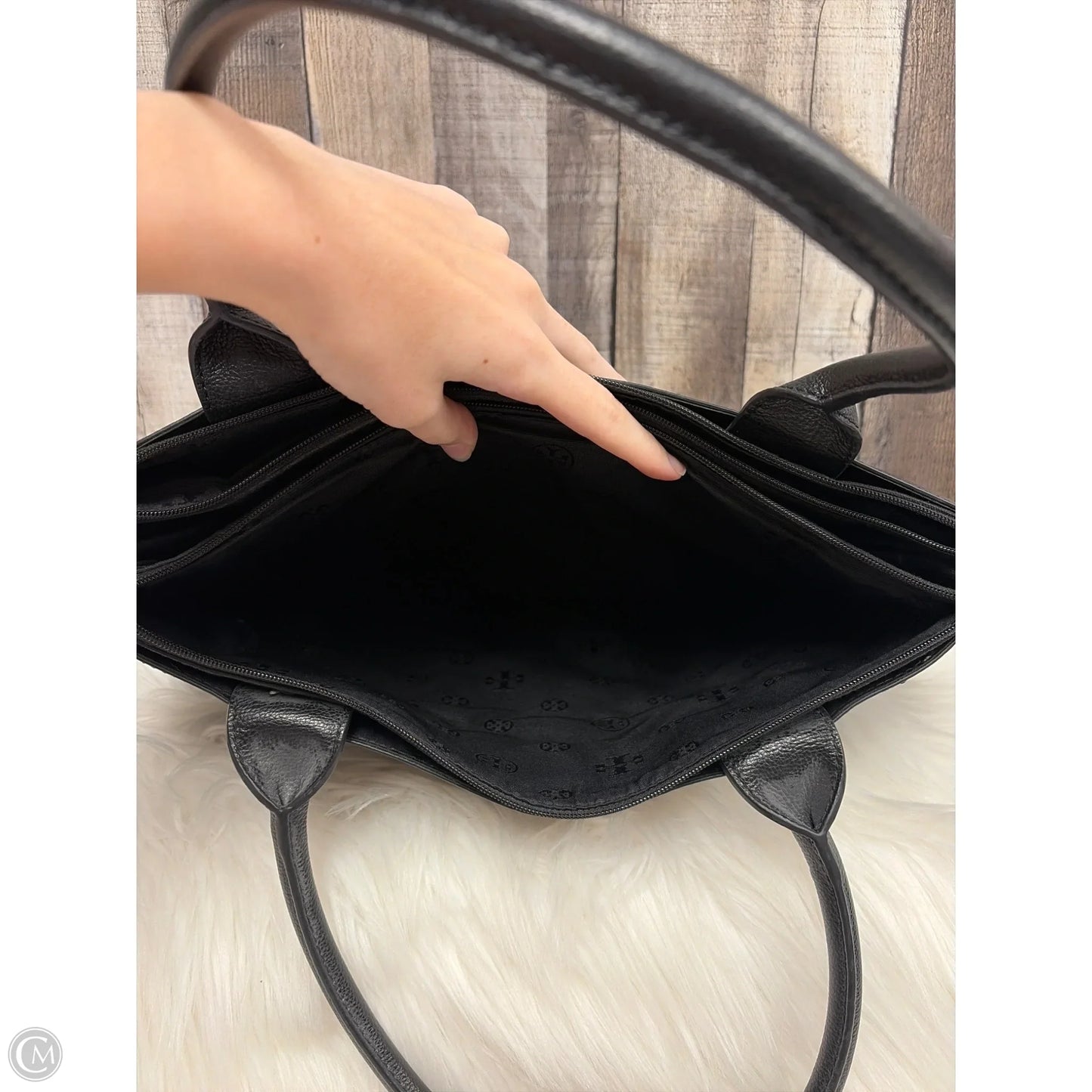 Handbag Designer By Tory Burch, Size: Large