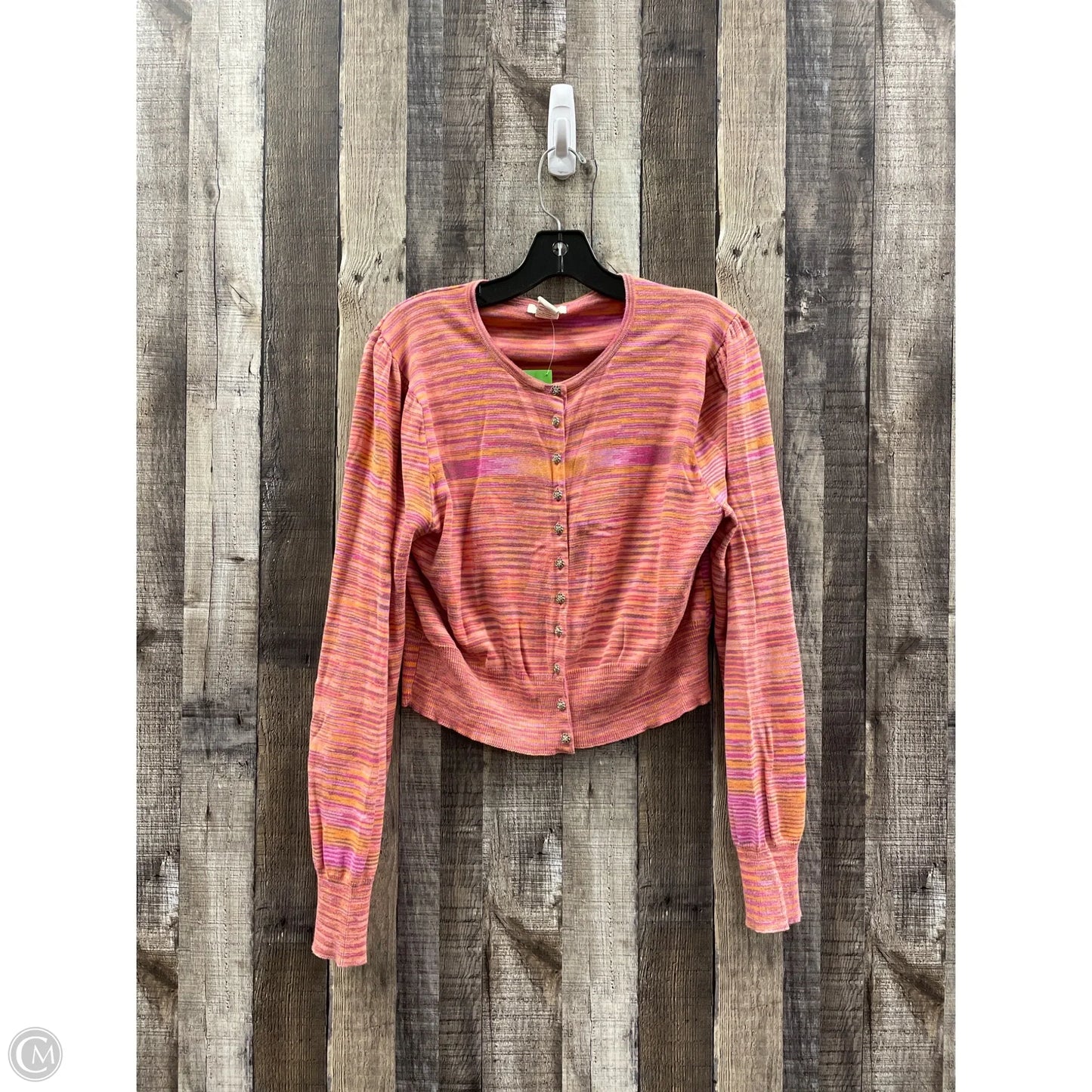 Cardigan By Sundance In Pink, Size: L
