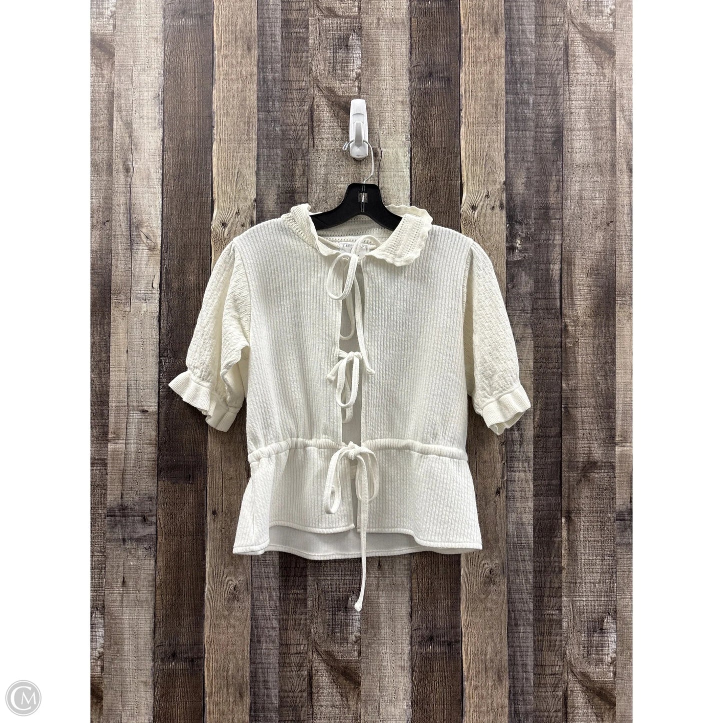 Cardigan By Absolutely In White, Size: M