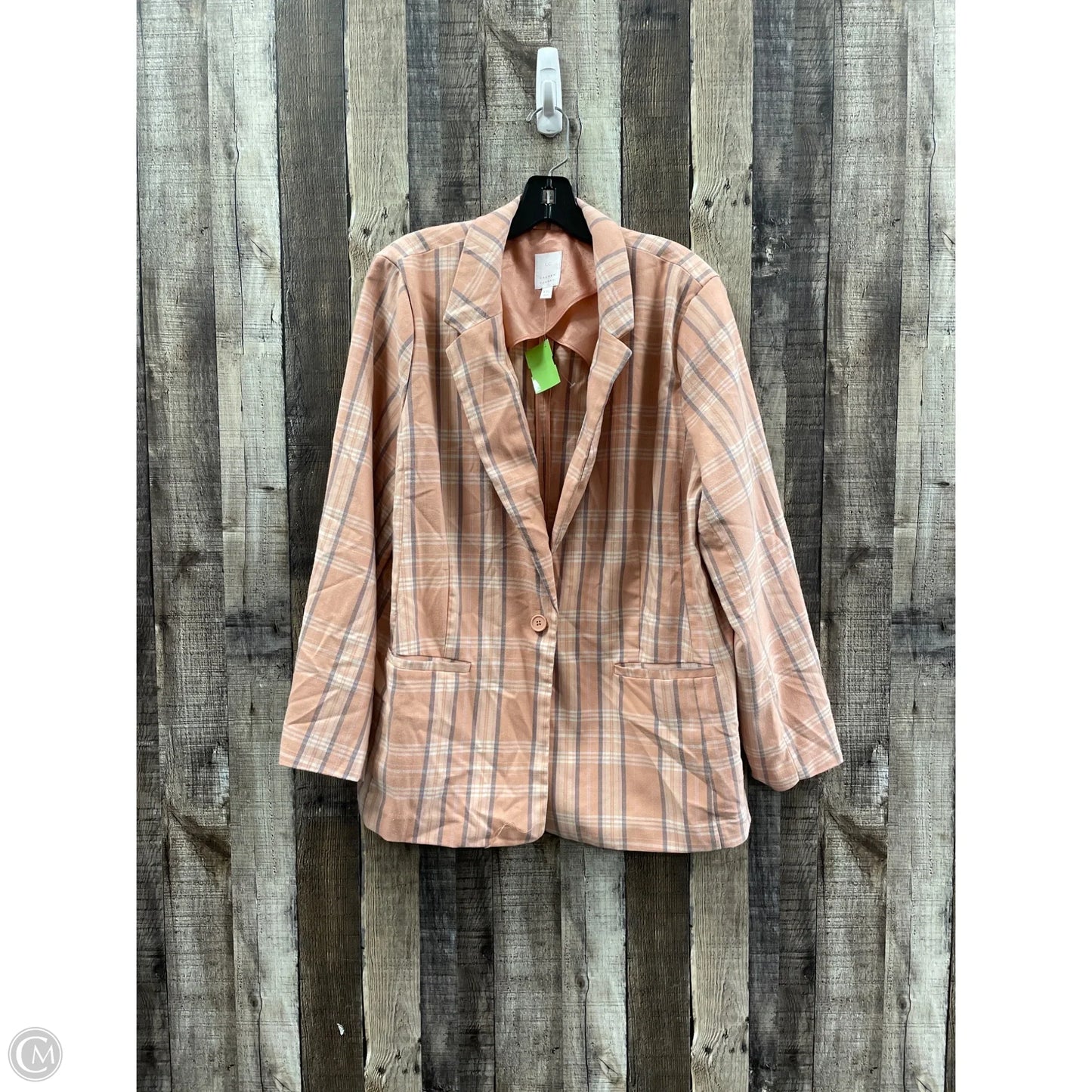 Blazer By Lc Lauren Conrad In Pink, Size: Xxl