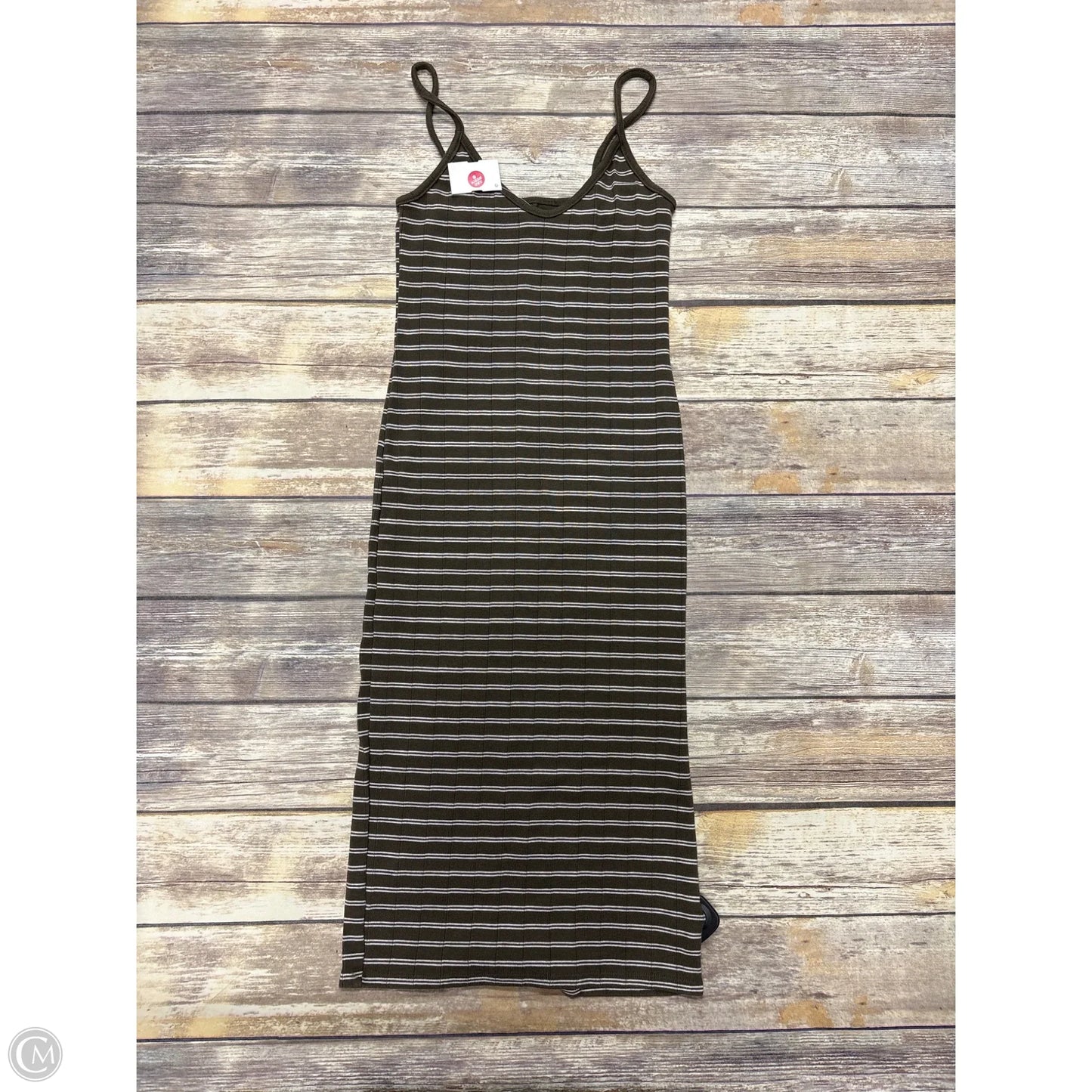 Dress Casual Midi By Wild Fable In Green, Size: M