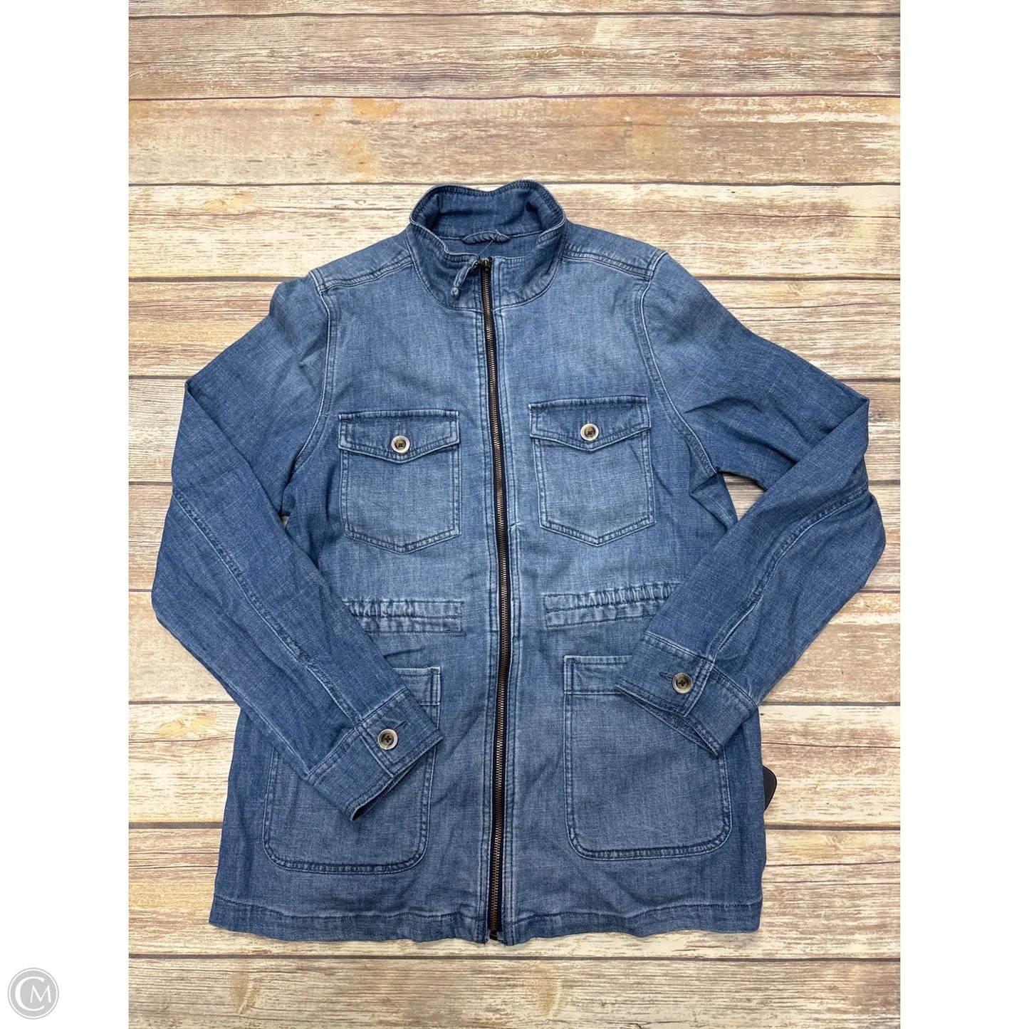 Jacket Denim By Sonoma In Blue Denim, Size: M