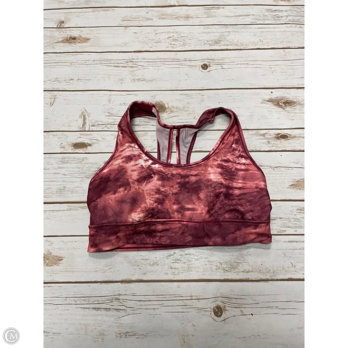Athletic Bra By Jessica Simpson In Tie Dye Print, Size: L